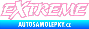Samolepka Extreme 004 světle růžová