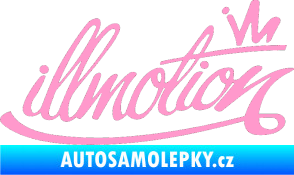 Samolepka Illmotion světle růžová