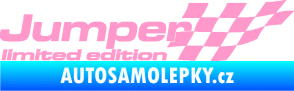 Samolepka Jumper limited edition pravá světle růžová