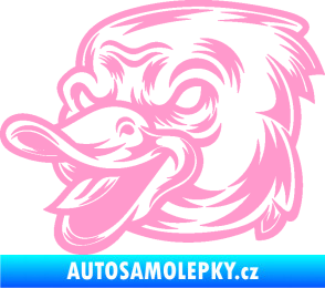 Samolepka Káčátko 001 levá světle růžová
