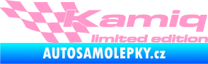 Samolepka Kamiq limited edition levá světle růžová