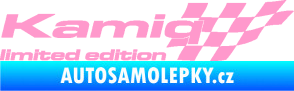 Samolepka Kamiq limited edition pravá světle růžová