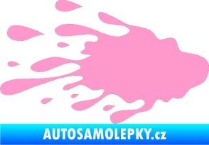 Samolepka Kaňka 001 levá světle růžová