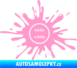 Samolepka Kaňka 003 znak světle růžová