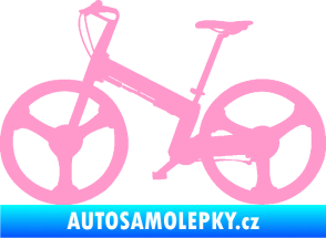 Samolepka Kolo 002 levá světle růžová