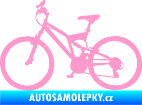 Samolepka Kolo 003 levá světle růžová