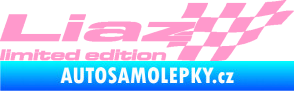 Samolepka Liaz limited edition pravá světle růžová