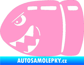 Samolepka Náboj 002 levá světle růžová