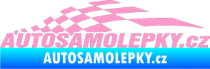 Samolepka Nálepka na auto - www.autosamolepky.cz 002 světle růžová