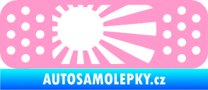 Samolepka Náplast 002 pravá světle růžová