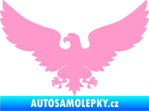 Samolepka Orlice 001 levá světle růžová