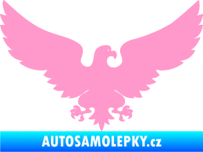 Samolepka Orlice 001 pravá světle růžová