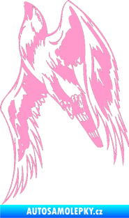 Samolepka Predators 011 levá světle růžová