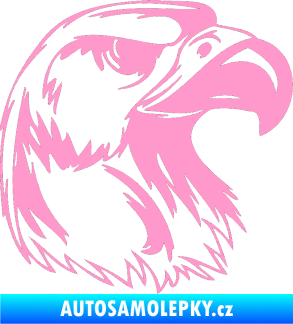 Samolepka Predators 014 pravá světle růžová