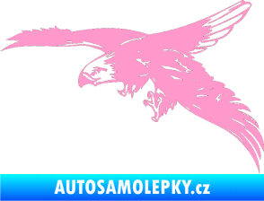 Samolepka Predators 029 levá světle růžová