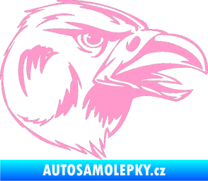 Samolepka Predators 037 pravá světle růžová