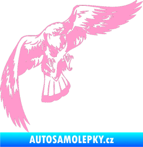 Samolepka Predators 041 pravá světle růžová