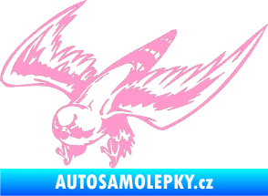 Samolepka Predators 056 levá světle růžová