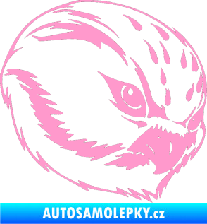 Samolepka Predators 057 pravá světle růžová
