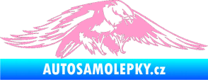 Samolepka Predators 074 pravá světle růžová