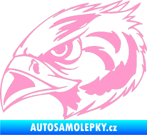 Samolepka Predators 084 levá světle růžová