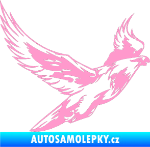 Samolepka Predators 088 pravá světle růžová