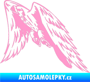 Samolepka Predators 090 levá sokol světle růžová