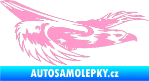 Samolepka Predators 093 pravá světle růžová