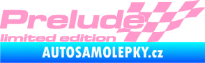 Samolepka Prelude limited edition pravá světle růžová