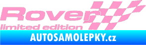 Samolepka Rover limited edition pravá světle růžová