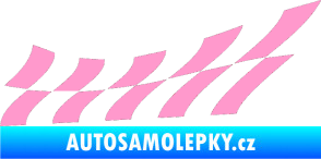 Samolepka Šachovnice 029 světle růžová