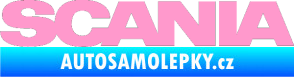 Samolepka Scania světle růžová