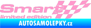 Samolepka Smart limited edition pravá světle růžová