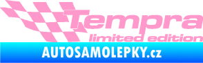 Samolepka Tempra limited edition levá světle růžová
