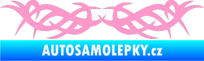 Samolepka Tetování 109 světle růžová