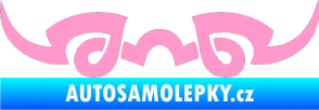 Samolepka Tetování 127 světle růžová