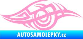 Samolepka Tetování 208 pravá světle růžová