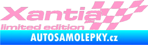Samolepka Xantia limited edition pravá světle růžová