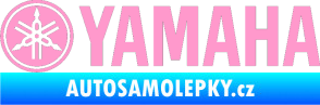 Samolepka Yamaha 001 světle růžová