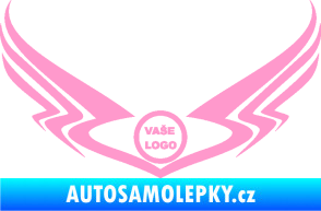 Samolepka Znak Tetování 003 světle růžová
