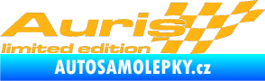 Samolepka Auris limited edition pravá světle oranžová