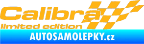 Samolepka Calibra limited edition pravá světle oranžová
