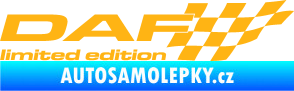 Samolepka DAF limited edition pravá světle oranžová
