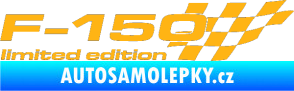 Samolepka F-150 limited edition pravá (F150) světle oranžová