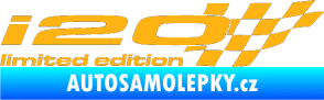 Samolepka i20 limited edition pravá světle oranžová