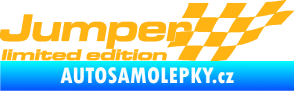 Samolepka Jumper limited edition pravá světle oranžová