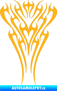 Samolepka Kapota 021 světle oranžová