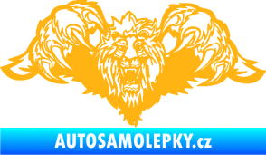 Samolepka Kapota 041 lev světle oranžová