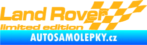 Samolepka Land Rover limited edition pravá světle oranžová
