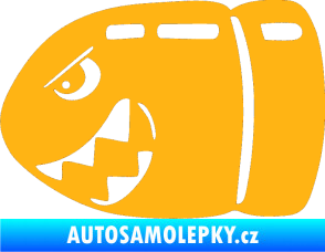 Samolepka Náboj 002 levá světle oranžová